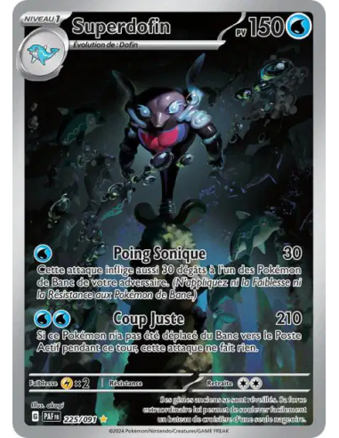 Superdofin 225-91 - Carte Pokémon Écarlate et Violet Destinées de Paldea [FR] - Accueil | Keytwo.be votre boutique Pokémon de ré