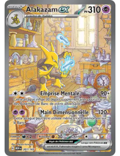 Alakazam ex 201-165 - Carte Pokémon Écarlate et Violet 151 [FR] - Accueil | Keytwo.be votre boutique Pokémon de référence