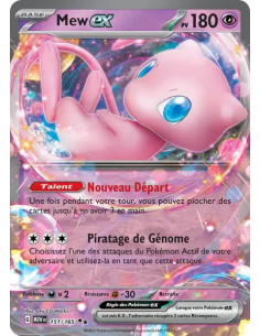 Mew ex 151-165 - Carte Pokémon Écarlate et Violet 151 [FR] - Accueil | Keytwo.be votre boutique Pokémon de référence