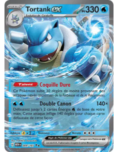 Tortank ex 9-165 - Carte Pokémon Écarlate et Violet 151[FR] - Accueil | Keytwo.be votre boutique Pokémon de référence