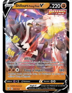 Shifours Poing Final V 85-163 - Carte Pokémon Épée et Bouclier Styles de Combat [FR] - Accueil | Keytwo.be votre boutique Pokémo