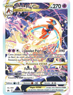 Deoxys VSTAR GG46-GG70- Carte Pokémon Épée et Bouclier Zénith Suprême [FR] - Accueil | Keytwo.be votre boutique Pokémon de référ