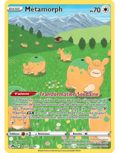 Métamorph GG22-GG70 - Carte Pokémon Épée et Bouclier Zénith Suprême [FR] - Accueil | Keytwo.be votre boutique Pokémon de référen