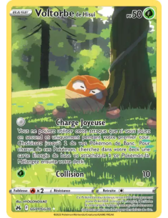 Voltorbe de Hisui GG01-GG70 - Carte Pokémon Épée et Bouclier Zénith Suprême [FR] - Accueil | Keytwo.be votre boutique Pokémon de