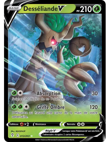 Desséliande V 13-203 - Carte Pokémon Épée et Bouclier Évolution Céleste [FR] - Accueil | Keytwo.be votre boutique Pokémon de réf