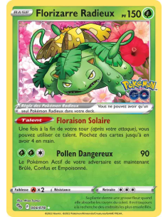Florizarre Radieux 4-78 - Carte Pokémon Épée et Bouclier Pokémon GO [FR] - Accueil | Keytwo.be votre boutique Pokémon de référen