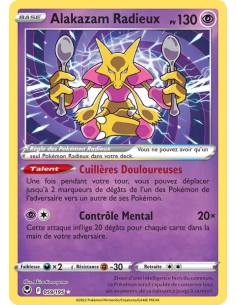 Alakazam Radieux 059-195 - Carte Pokémon Épée et Bouclier Tempête Argentée [FR] - Accueil | Keytwo.be votre boutique Pokémon de 