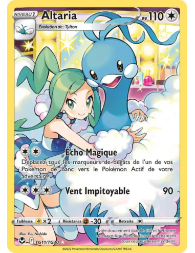 Altaria TG11-TG30 - Carte Pokémon Épée et Bouclier Tempête Argentée [FR] - Accueil | Keytwo.be votre boutique Pokémon de référen