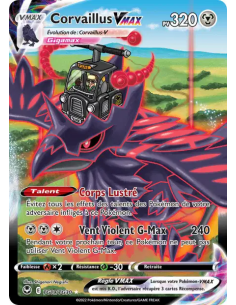 Corvaillus VMAX TG19-TG30 - Carte Pokémon Épée et Bouclier Tempête Argentée [FR] - Accueil | Keytwo.be votre boutique Pokémon de