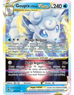 Goupix de Alola VSTAR 034-195 - Carte Pokémon Épée et Bouclier Tempête Argentée [FR] - Accueil | Keytwo.be votre boutique Pokémo