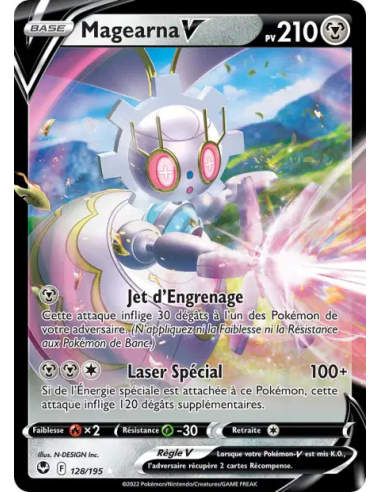 Magearna V 128-195 - Carte Pokémon Épée et Bouclier Tempête Argentée [FR] - Accueil | Keytwo.be votre boutique Pokémon de référe