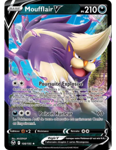 Moufflair V 108-195 - Carte Pokémon Épée et Bouclier Tempête Argentée [FR] - Accueil | Keytwo.be votre boutique Pokémon de référ