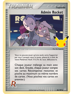 Admin Rocket 86-109 - Carte Pokémon Épée et Bouclier...