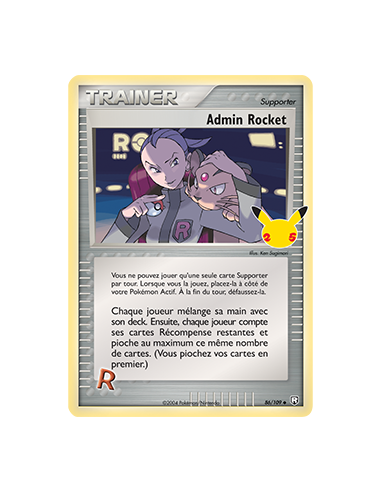 Admin Rocket 86-109 - Carte Pokémon Épée et...