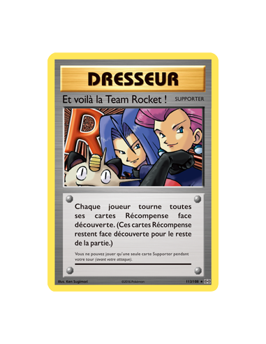 Et voilà la Team Rocket ! 15-82 - Carte Pokémon...