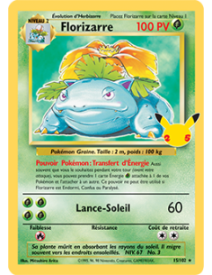 Florizarre 15-102 - Carte Pokémon Épée et Bouclier...