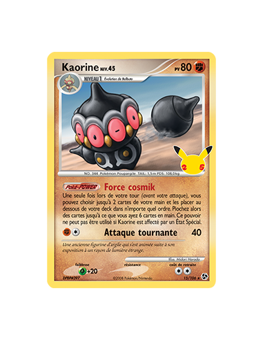 Kaorine 15-106 - Carte Pokémon Épée et Bouclier...