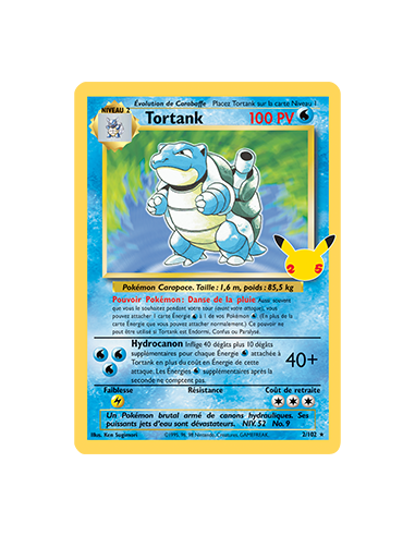 Tortank 2-102 - Carte Pokémon Épée et Bouclier...