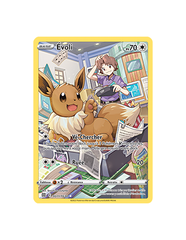 Évoli TG11-TG30 - Carte Pokémon Épée et...