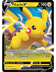 Pikachu V SWSH061- Carte Pokémon Épée et Bouclier Promos...