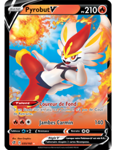 Pyrobut V 18-72 - Carte Pokémon Épée et Bouclier...