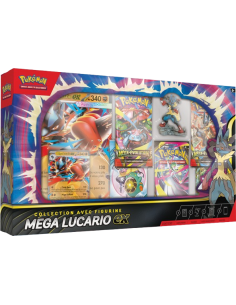 Coffret Pokémon Mega Lucario ex [FR] - Accueil | Keytwo.be votre boutique Pokémon de référence