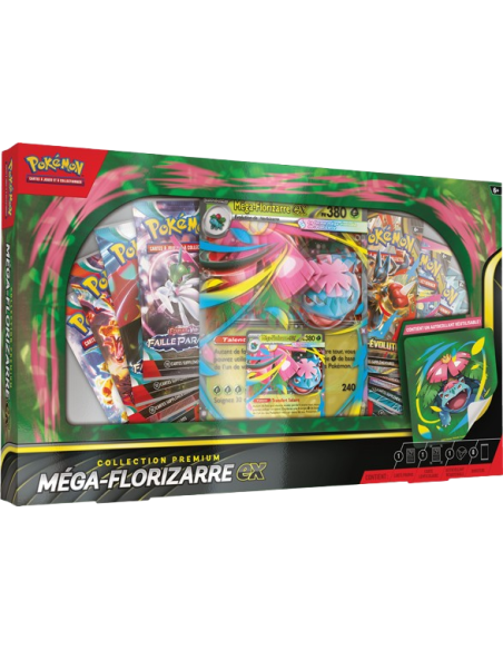 Coffret Pokémon Méga Florizarre ex [FR] - Accueil | Keytwo.be votre boutique Pokémon de référence