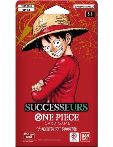ONE PIECE - OP13 SUCCESSEURS - BOOSTER BLISTER [FR] - Accueil | Keytwo.be votre boutique Pokémon de référence