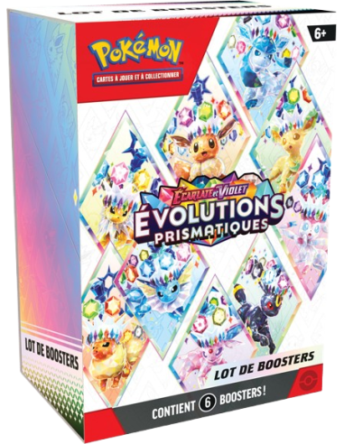 Bundle ev8.5 Evolutions Prismatiques [FR] - Accueil | Keytwo.be votre boutique Pokémon de référence