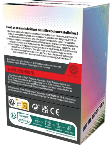 Bundle ev8.5 Evolutions Prismatiques [FR] - Accueil | Keytwo.be votre boutique Pokémon de référence