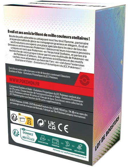 Bundle ev8.5 Evolutions Prismatiques [FR] - Accueil | Keytwo.be votre boutique Pokémon de référence