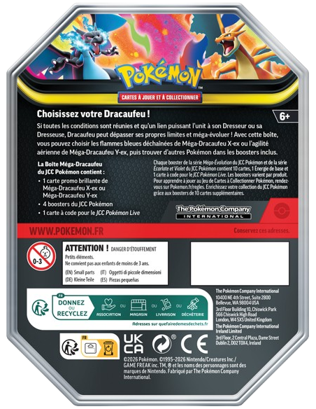 Pokébox Méga-Dracaufeu X - Accueil | Keytwo.be votre boutique Pokémon de référence