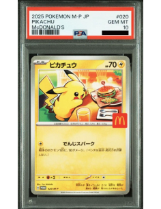 PIKACHU MCDONALD'S PS10 [JYP] - Accueil | Keytwo.be votre boutique Pokémon de référence