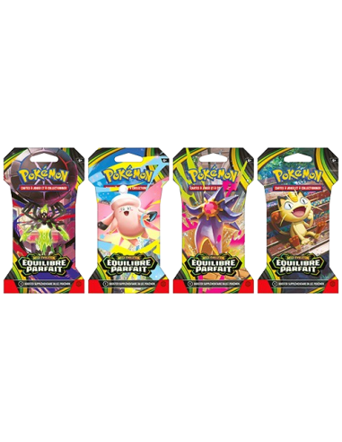 Booster blister 1x aléatoire ME03 Equilibre Parfait [FR] - Accueil | Keytwo.be votre boutique Pokémon de référence