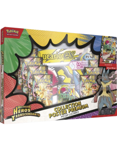 Coffret Poster premium Méga-Lucario [FR] - Espace VIP | Keytwo.be votre boutique Pokémon de référence