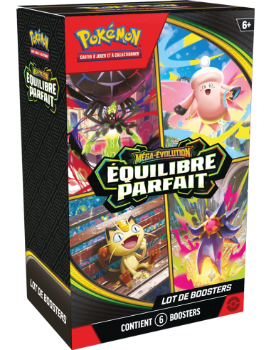 Bundle Pokémon ME3  Equilibre Parfait [FR] - Accueil | Keytwo.be votre boutique Pokémon de référence