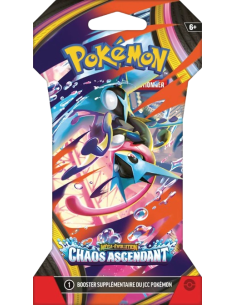 Booster blister Pokémon ME04 Chaos Ascendant [FR] - Accueil | Keytwo.be votre boutique Pokémon de référence