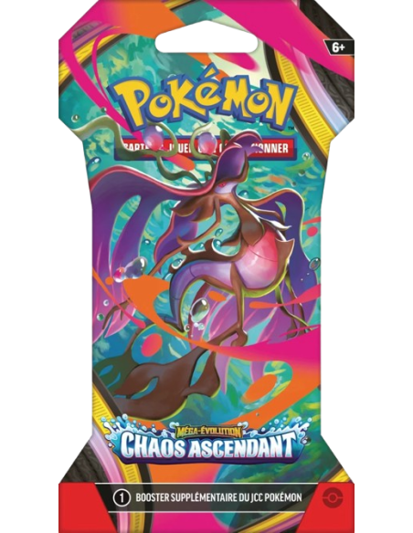 Booster blister Pokémon ME04 Chaos Ascendant [FR] - Accueil | Keytwo.be votre boutique Pokémon de référence