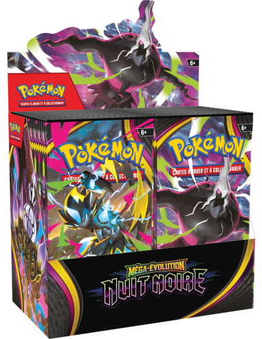 Display Pokémon ME05 Nuit Noire [FR] - Accueil | Keytwo.be votre boutique Pokémon de référence