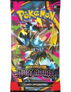 Booster blister Pokémon ME05 Nuit Noire [FR] - Produits Pokémon scellés | Keytwo.be votre boutique Pokémon de référence