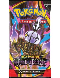 Booster blister Pokémon ME05 Nuit Noire [FR] - Produits Pokémon scellés | Keytwo.be votre boutique Pokémon de référence 2