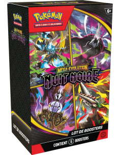 Bundle Pokémon ME05 Nuit Noire [FR] - Accueil | Keytwo.be votre boutique Pokémon de référence