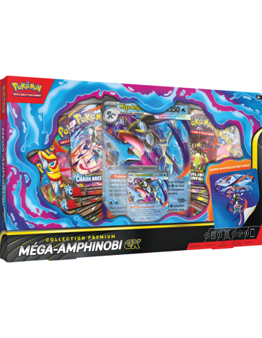 Coffret Pokémon Méga-Amphinobi ex [FR] - Accueil | Keytwo.be votre boutique Pokémon de référence