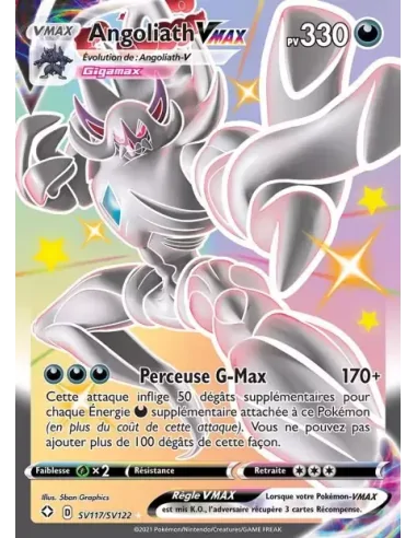 Angoliath Vmax Shiny - Carte Pokémon SV117/SV122 EB4.5 Déstinées Radieuses Fr - Accueil | Keytwo.be votre boutique Pokémon de ré