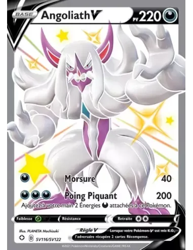 Angoliath Shiny - Carte Pokémon SV116/SV122 EB 4.5 Déstinées Radieuses Fr - Cartes Pokémon Françaises | Keytwo.be votre boutique