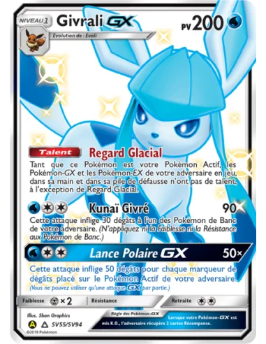 Givrali GX Shiny - Carte Pokémon SV55/SV94 Destinées Occultes S&L 11.5 NEUVE FR - Cartes Pokémon Françaises | Keytwo.be votre b