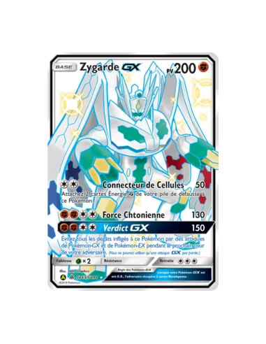 Zygarde GX FA Shiny - Carte Pokémon SV65/SV94 Destinées Occultes S&L 11.5 NEUVE FR - Cartes Pokémon Françaises | Keytwo.be votr
