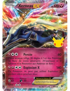 Xerneas Ex 25 ans - Carte Pokémon 97/146  Celebration E&B 7.5 NEUVE FR - Cartes Pokémon Françaises | Keytwo.be votre boutique Po