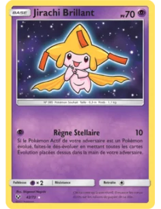 Jirachi Brillant - Carte Pokémon 43/73 Légendes Brillantes  S&L 3.5 NEUVE FR - Cartes Pokémon Françaises | Keytwo.be votre bouti
