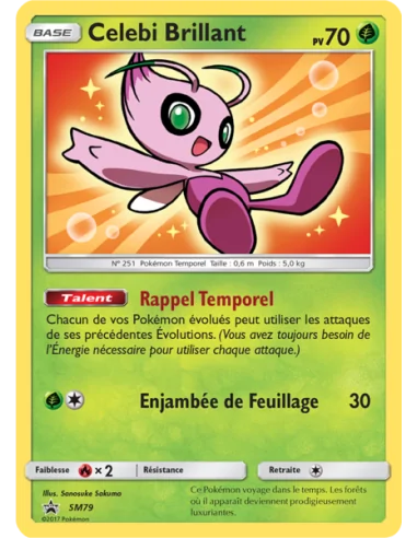 Celebi Brillant - Carte Pokémon SM79 Black Star Soleil et Lune S&L 3.5 NEUVE FR - Cartes Pokémon Françaises | Keytwo.be votre bo